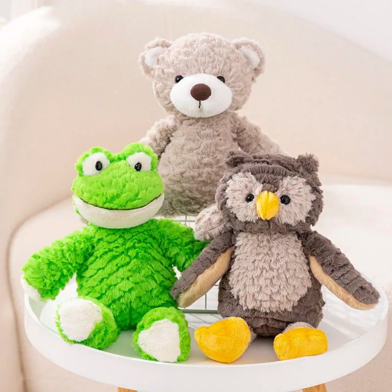 New Hot Sale Owl Frog Dinosaur Bunny Dog Long Leg Plush Toy High Quality Appease Doll Soft Sleep Accompany Gift For Girls Boys