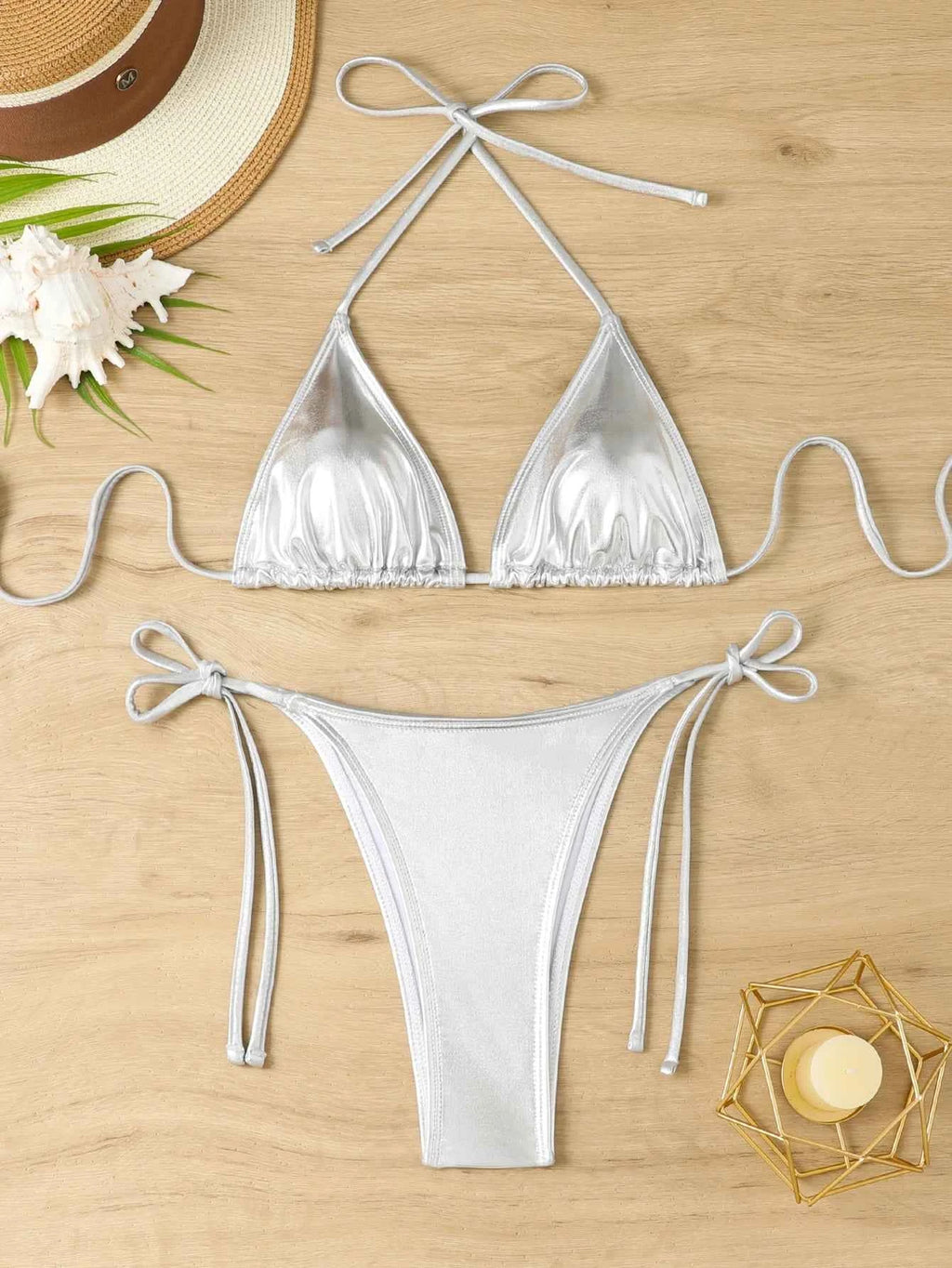 Women's Bikini Set, Sexy Two-Piece Swimsuit, Comfortable & Stylish Design, Perfect for Beachwear & Pool Parties
