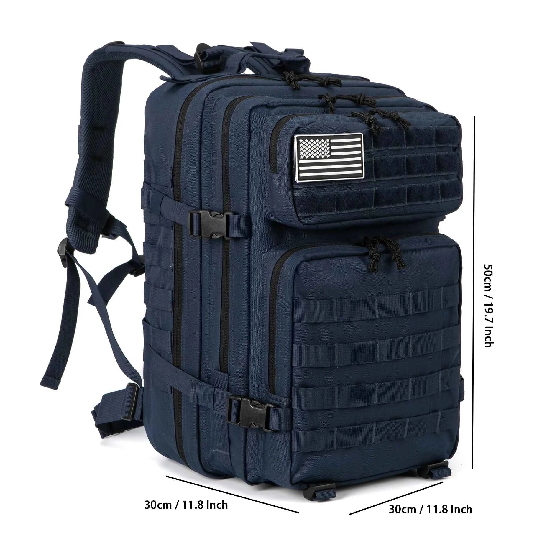 Outdoor Tactical Backpacks 45L Large Capacity Man 3 Days Molle Assault Bags For Outdoor Trekking Camping Backpack