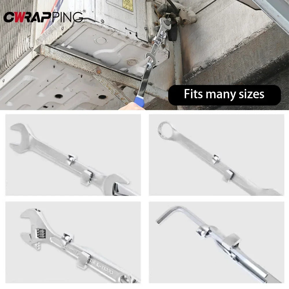 Toolbox Kit Electrics Torque Wrench Set Car Repair Keys Game Extender Universal Bar Extension Adaptor Spanner for Hand Tools