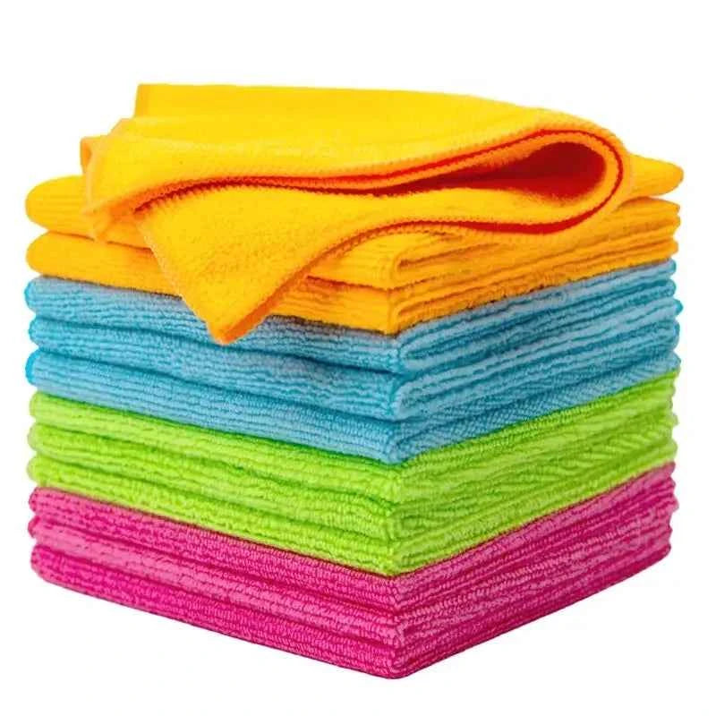 Microfiber Cleaning Cloth Set – Multi-Purpose & Absorbent
