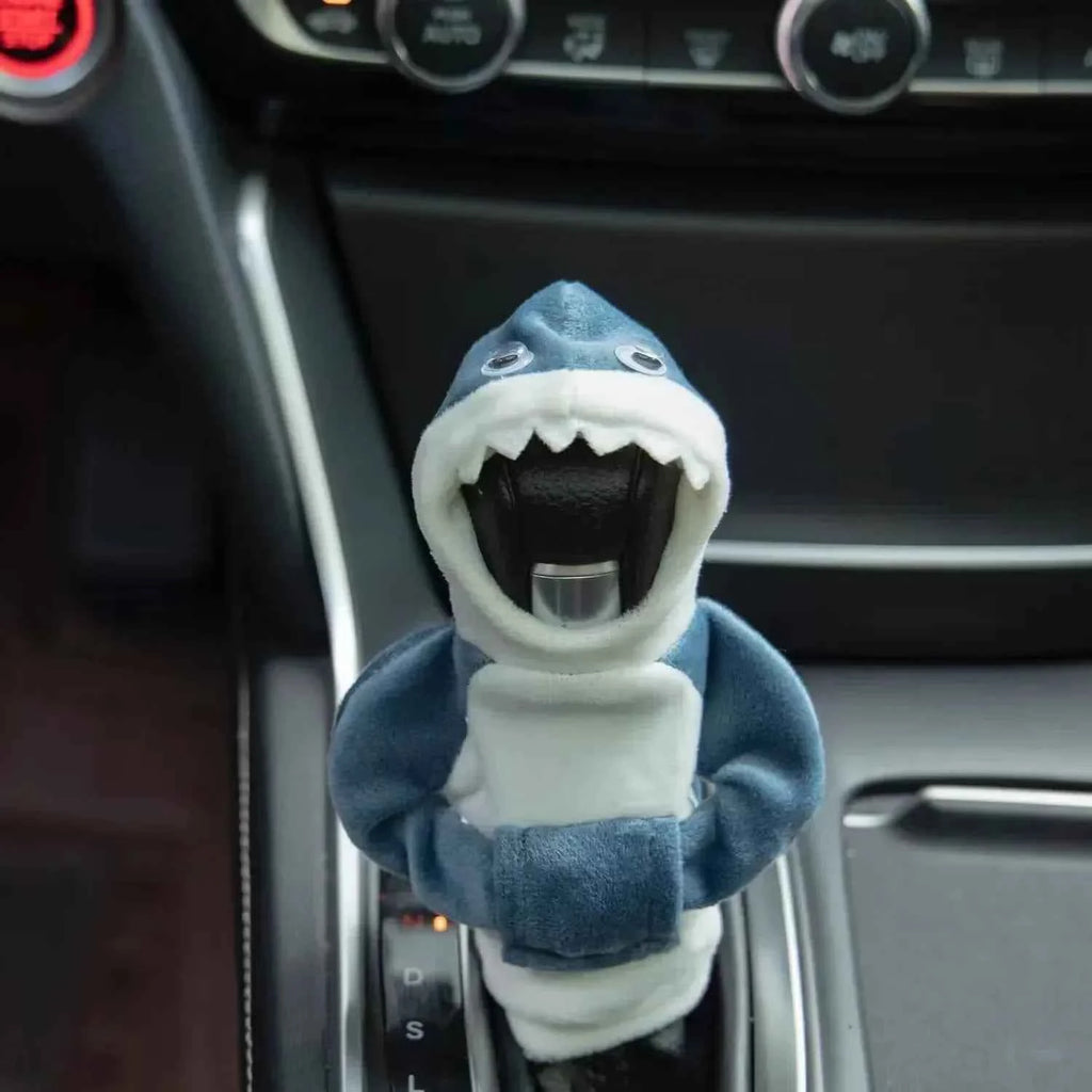 Car Hand Handle Gear Sweatshirt Shark Frog Hoodie Shift Cap Fashion Shift Hoodie Car Shift Knob Cover Car Fashion Accessories