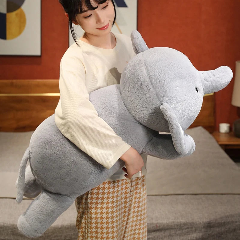 Cartoon Elephant Plush Toys Cute Soft Lovely Stuffed Pillows Dolls For Birthday Festival Gift