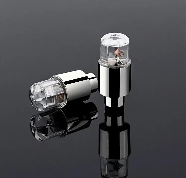2/4/8Pcs Tire Valve Cap Lights Durable Tire Lights For Car Air Valve Caps With Lights For Motorcycles Bicycles Electric /*-