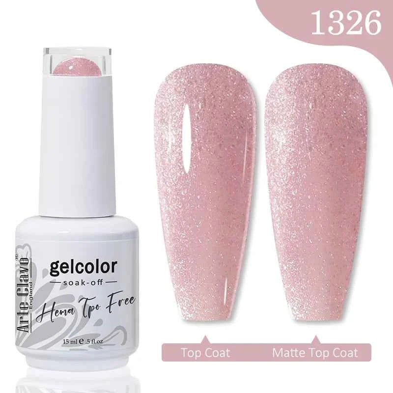 Arte Clavo TPO HEMA FREE Top Quality Discount Price 131 Colors Nail Gel Polish New Formula Nail Gel 15ml Bottle UV Gel Varnish