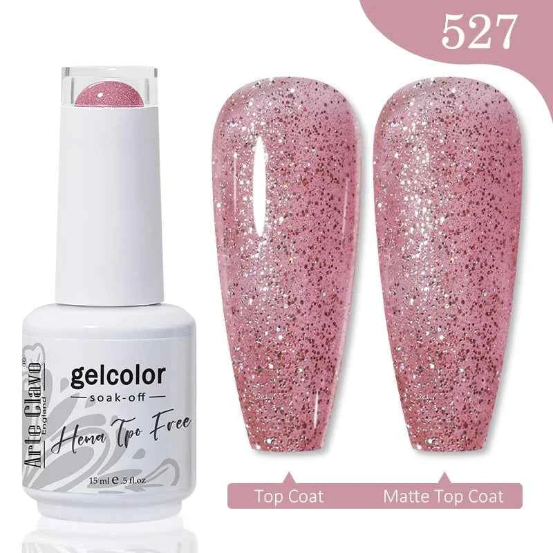 Arte Clavo TPO HEMA FREE Top Quality Discount Price 131 Colors Nail Gel Polish New Formula Nail Gel 15ml Bottle UV Gel Varnish