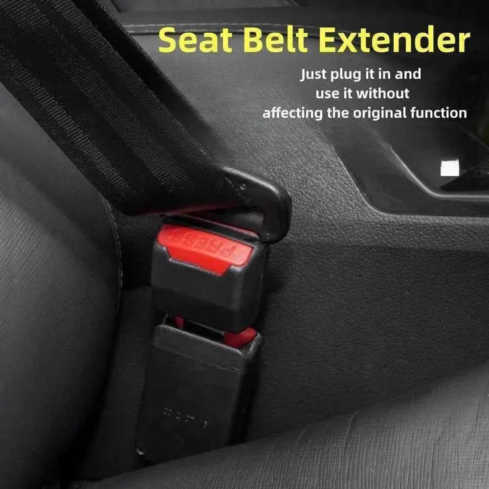 Car Seat Belt Clip Extension Plug Car Safety Seat Lock Buckle Seatbelt Clip Extender Converter Baby Car Seat Accessories