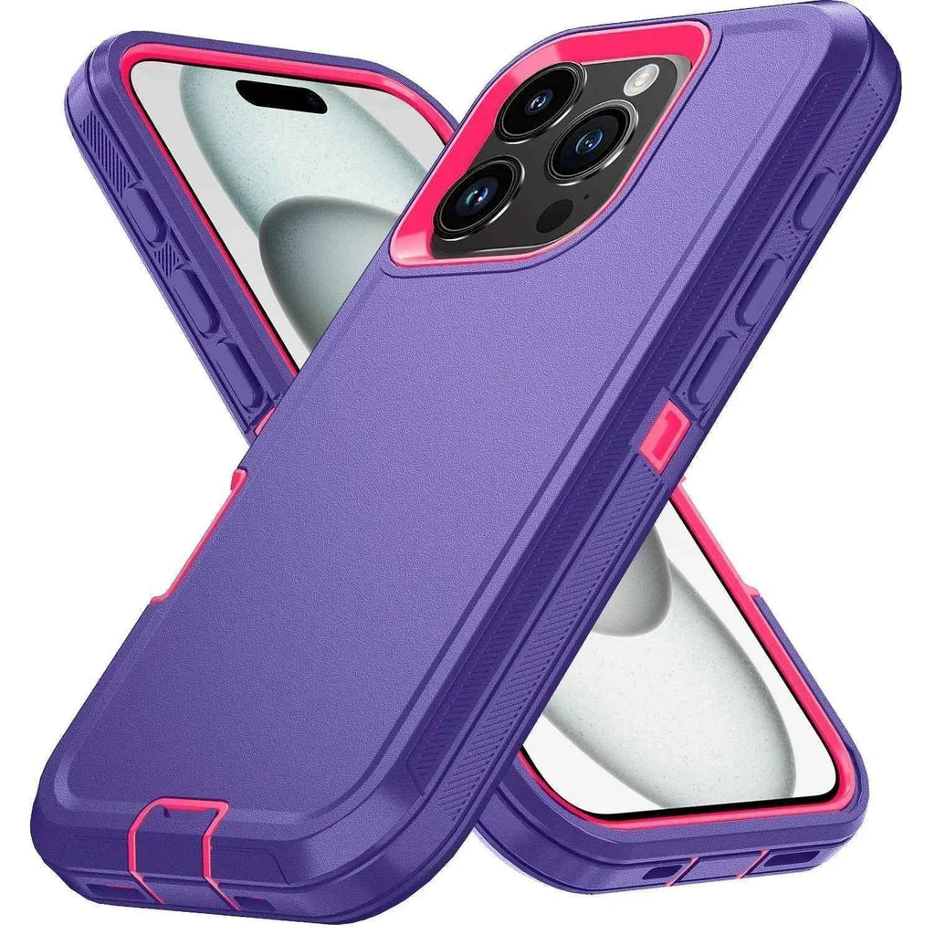Otter Armor Box Shockproof Defender Phone Case for Iphone 16 11 12 13 14 15 Pro Max XSMAX 7 8 SE2 16E Hard Back Cover with Clip