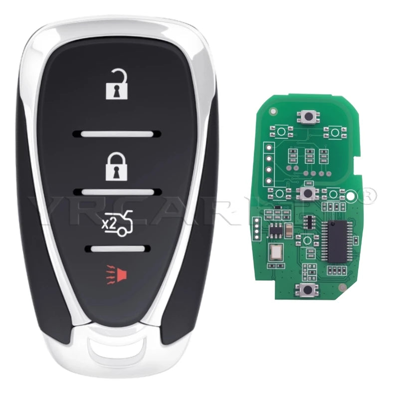 For Chevrolet Volt Blazer Traverse Camaro Cruze Malibu Sonic Equinox Spark 315/433MHz HYQ4AA/EA Smart Remote Car Key Logo