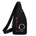 In Stock Men's Chest Bag 2024 New Casual Fashion Shoulder Bag Male Hand Crossbody Korean Cycling Backpack Fast Delivery