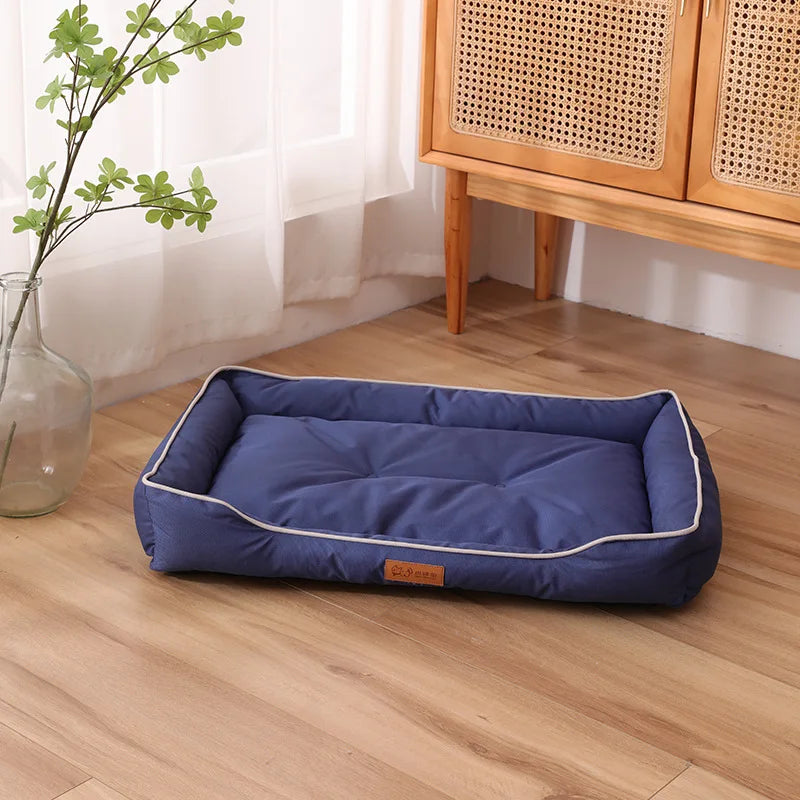 Pet Sofa Sleeping Bed Large Dog Bed House for Cats Big Space Dog Sofa Sleeping Mat Winter Warm Dog Cushion