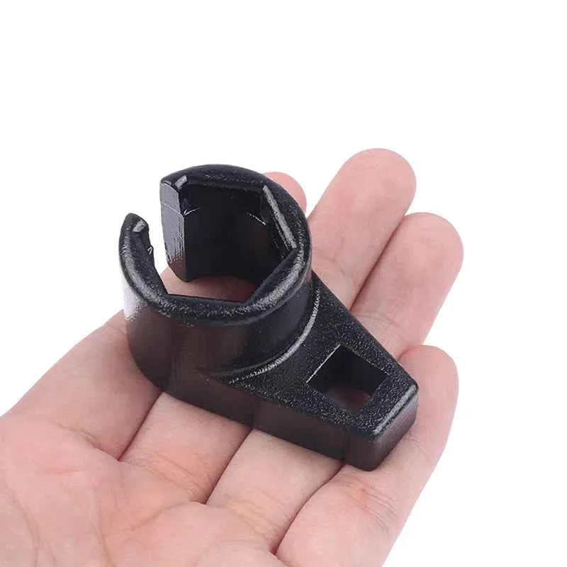 3/8" 22mm Offset Oxygen Sensor Socket Wrench, O2 Sensor Removal Tool Kit Set, Engine Adapter Wrench for Lambda Sensor