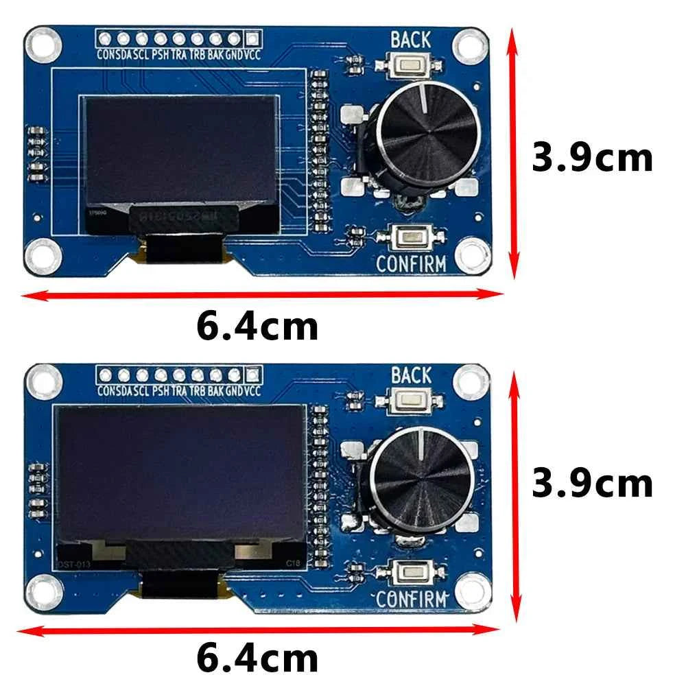 TFT OLED Module EC11 with Rotary Encoder IIC Interface 0.96'' 1.3'' 1.8'' 2.4'' LCD Screen Options for White/Blue Buttons