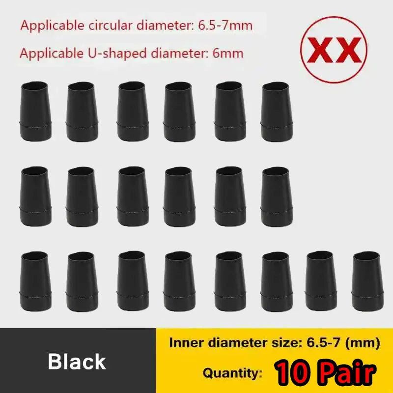 Thin Heel Protector Silicone Non-slip Wearable Heel Cover Round Woman High Heels Protective Cover TPU/PVC Material Soft Damping