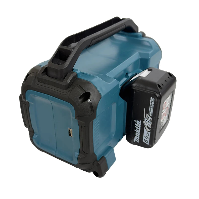 Makita Cordless Bluetooth Speaker Portable Surround Speakers Dual Channel Subwoofer Loudspeaker 18V Battery(No Battery)