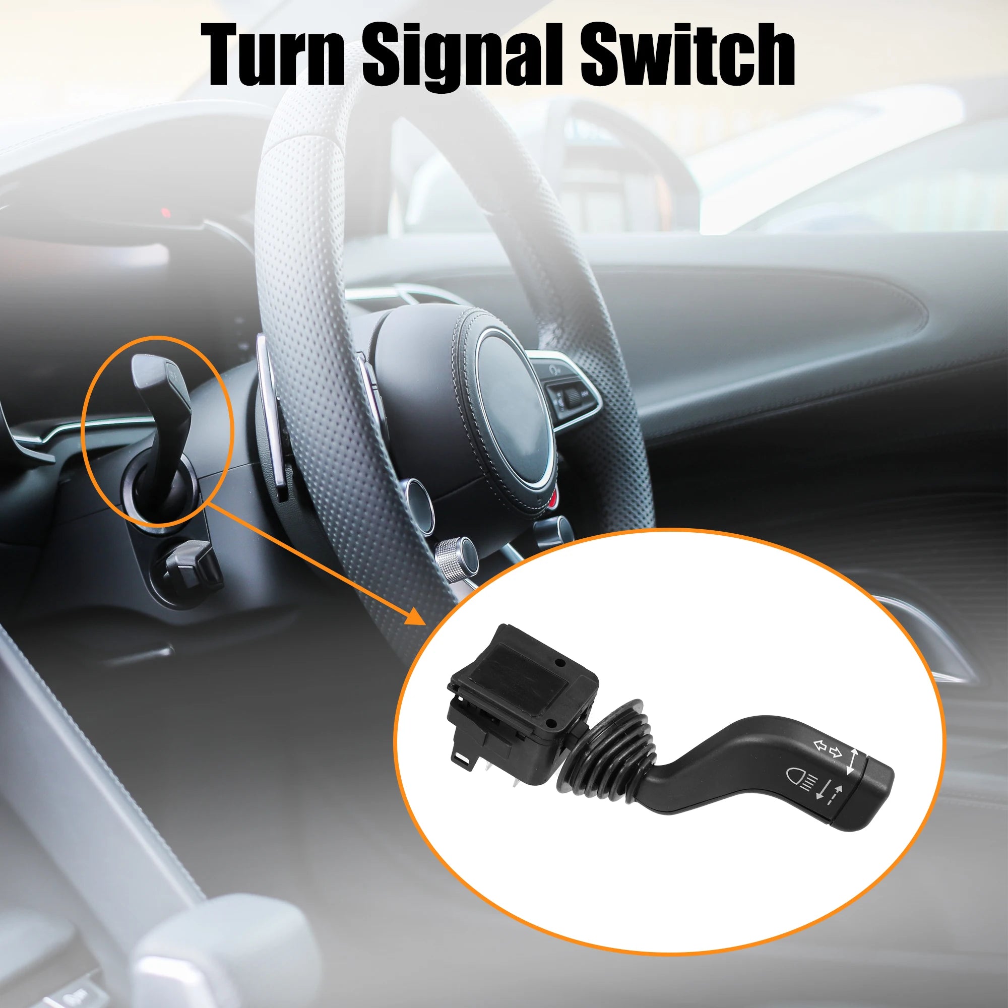 X Autohaux Car Steering Column Turn Signal Control Switch 9181010 for VAUXHALL for OPEL for Astra Vectra Combo Tigra 1988-2001