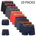 5 /10 Pack Men's Black Gold Printed Boxer Underwear Comfortable And Versatile Plus Size Sexy Young Men's Leisure Sports Beach sh