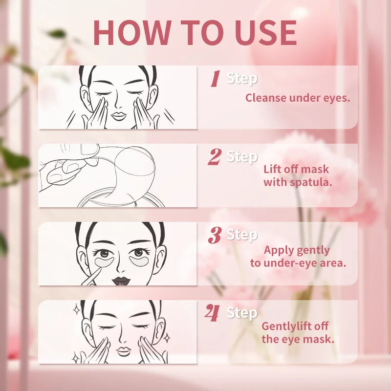 PDRN Under-Eye Masks With Collagen For Dark Circles