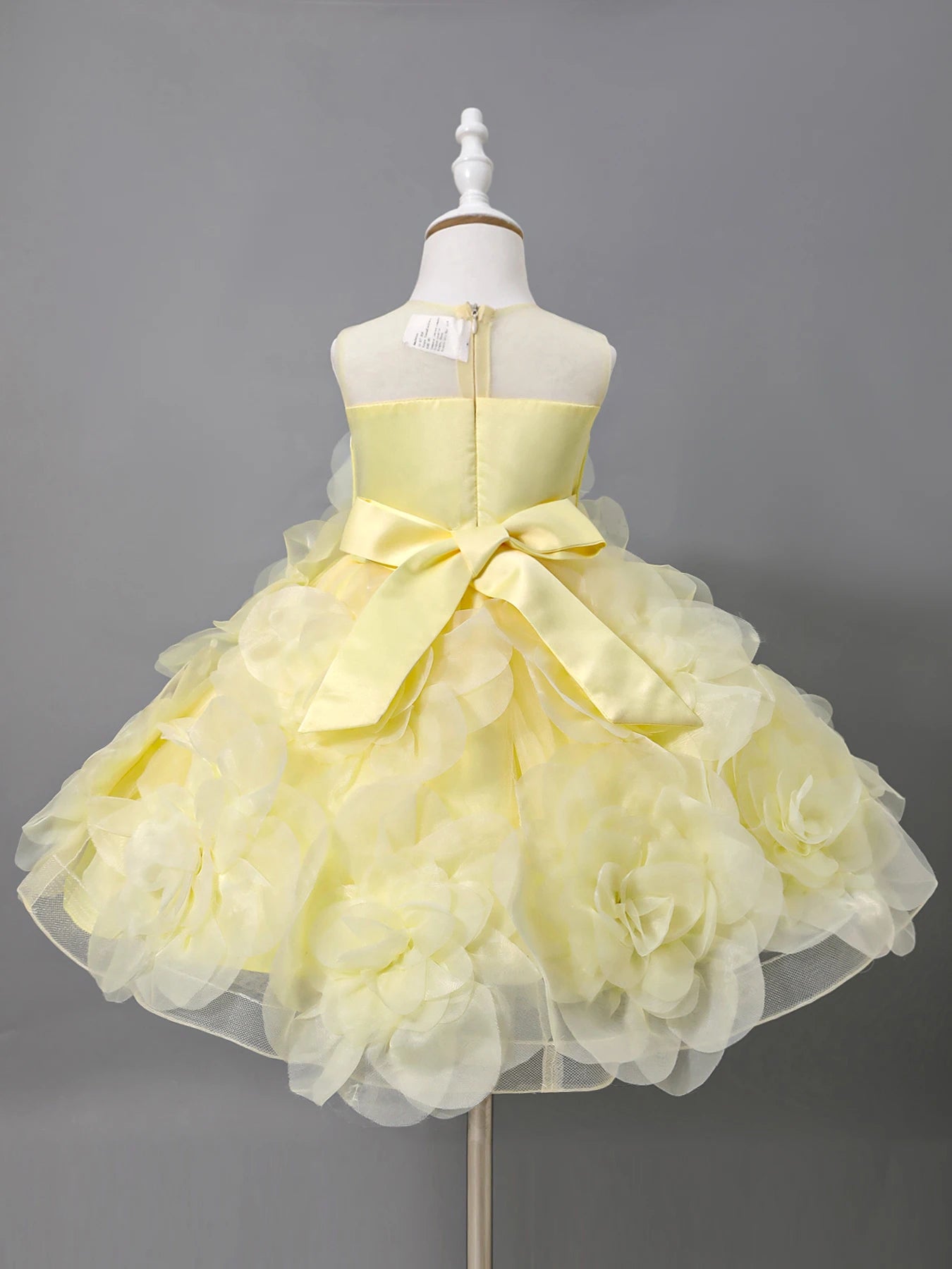 Girls Princess Dress Luxury Elegant Lilac Sleeveless Party Evening Dresses Kids Wedding Birthday Ball Gown For Girl Children