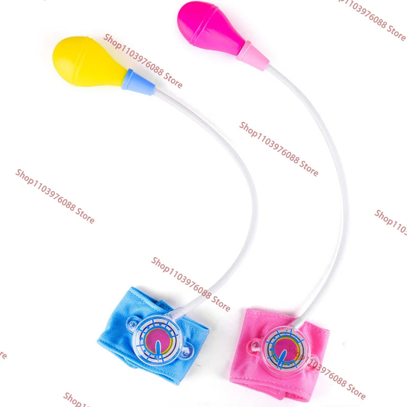 Kids Doctor Play Set - Simulation Blood Pressure Monitor Toy, Pretend Medical Checkup Kit for Children Educational Gift