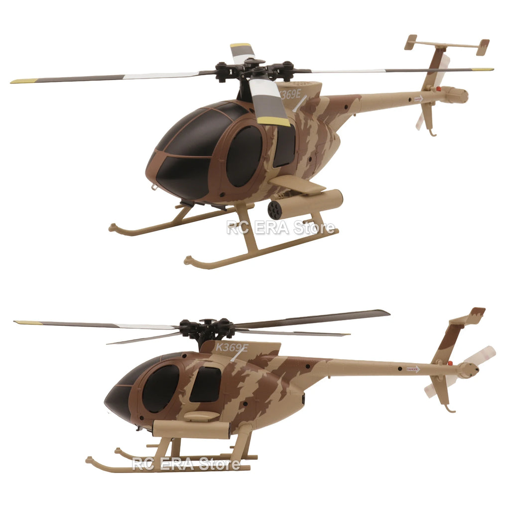 RC ERA C032 UH1 Huey Weathered Marine 6ch RC Helicopter with Optical Flow TOF Auto Stabilized Remote Control Hobby Toys for Boy