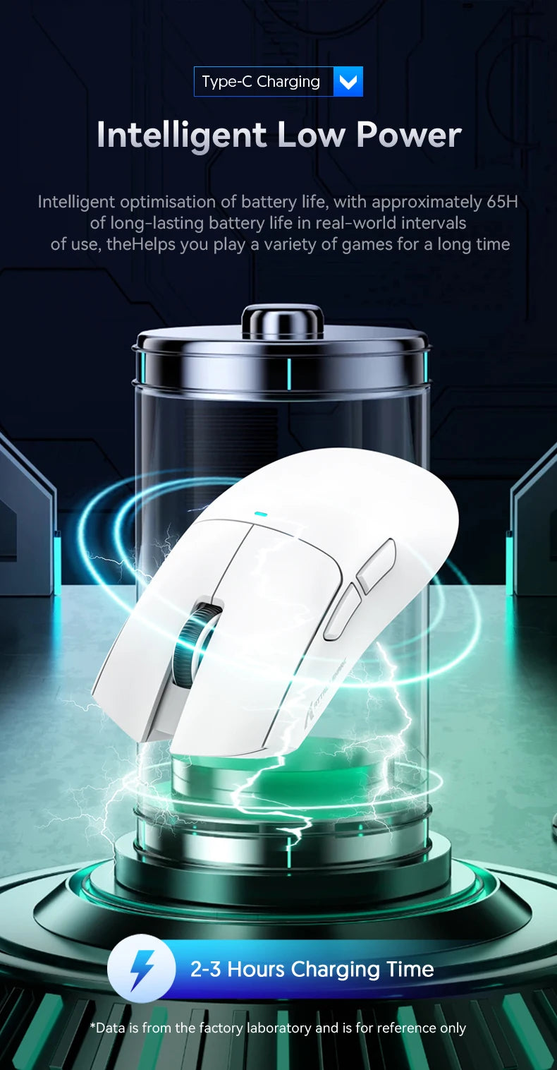 Attack Shark X11 & X11se Wireless Gaming Mouse,Bluetooth Tri-Mode Connection, PixArt PAW3311,Touch Magnetic Charging Base