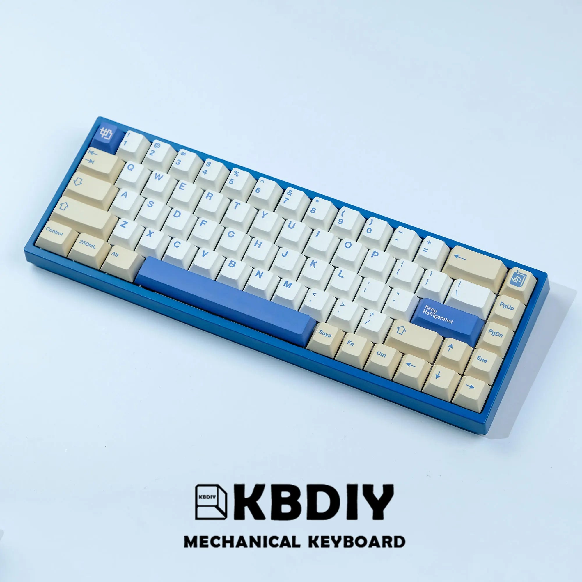 KBDiy 135 Keys/Set GMK Soymilk PBT Keycaps Cherry Profile MX Switch Korean Keycap for Mechanical Gaming Keyboard Custom Key Caps