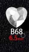 100PCS B41-80 Flat Bottom Special-Shaped Drill  Crystal Sleek Rhinestone 3D Manicure Nail Art Decoration Charms Jewelry