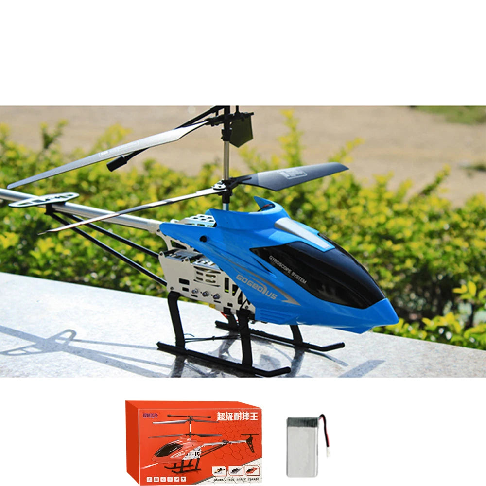 80cm Large Remote-controlled Helicopter Anti-falling RC UAV Durable Charging Model Toy Outdoor Aircraft Children's Birthday Gift