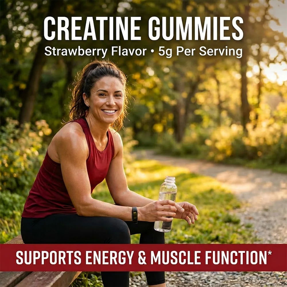 Creatine Monohydrate Gummies 5 g – Muscle & Recovery