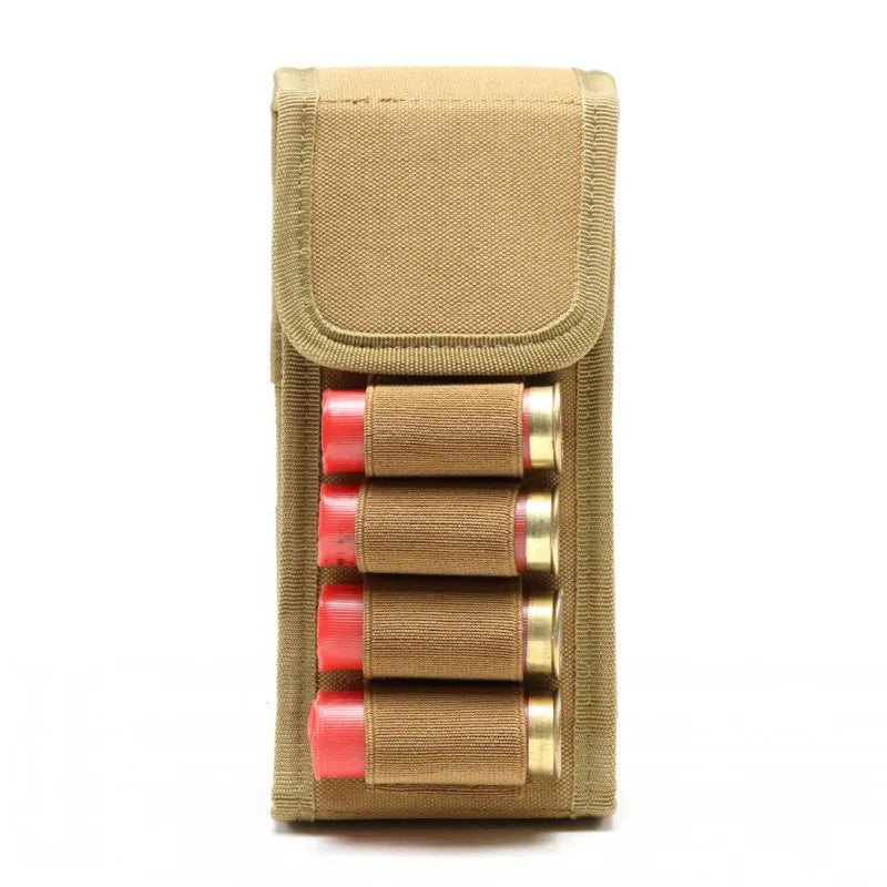 Hunting 16 Rounds Shotgun Storage Bag Molle Magazine Pouch Outdoor Shotgun Cartridges Bullet Mag Holder Accessory Bag