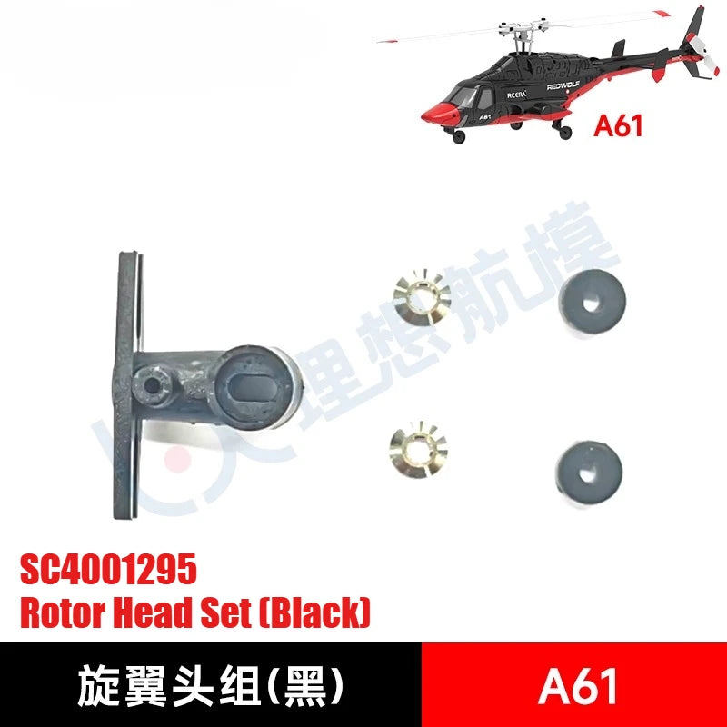 RC ERA A61 RC Helicopter Simulation Original Spare Parts Complete Set Chassis Main Frame Remote Control Blade Receiver Motor