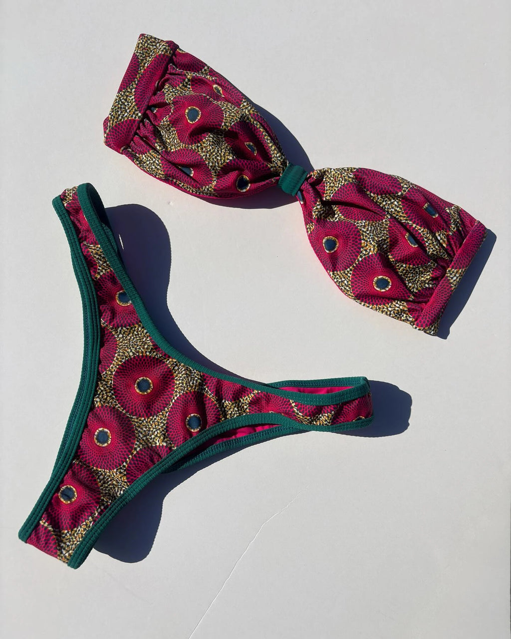 Push Up Bikini 2025 Sexy Women Swimsuit Female Swimwear Micro Bikini Set Bandeau Swimming Suit Beachwear Print Brazilian Biquini
