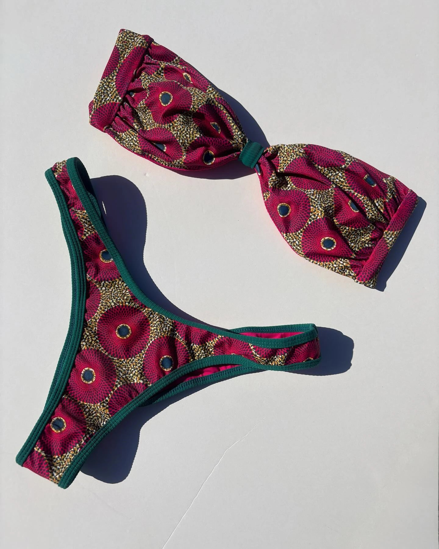 Push Up Bikini 2025 Sexy Women Swimsuit Female Swimwear Micro Bikini Set Bandeau Swimming Suit Beachwear Print Brazilian Biquini