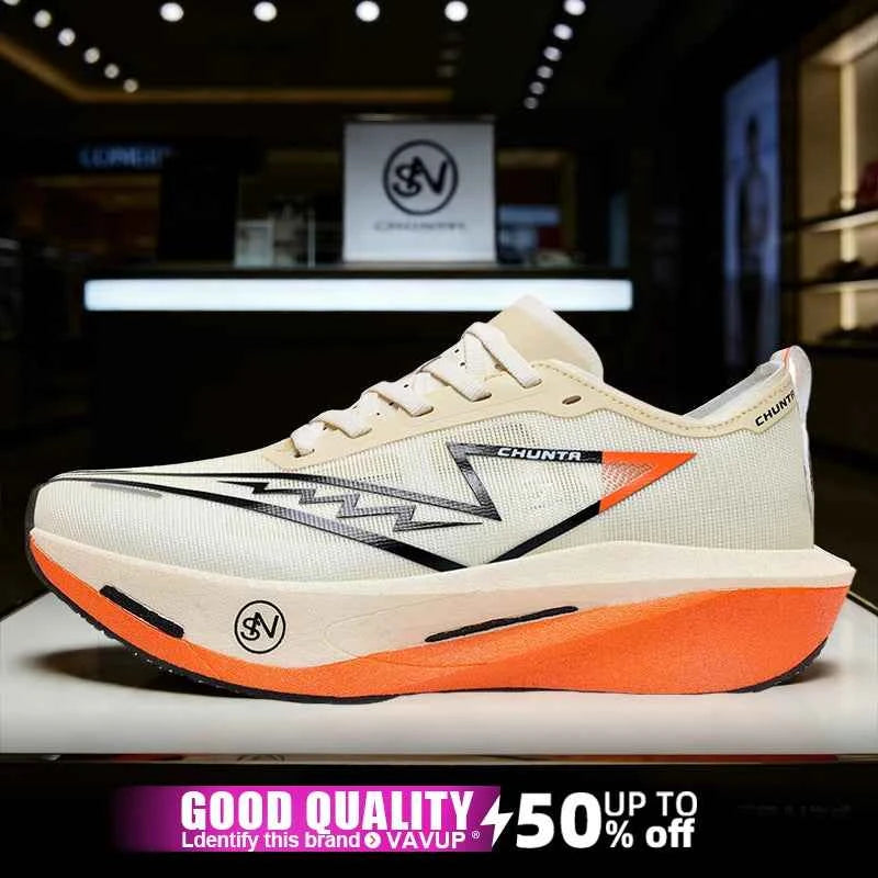Marathon Men Running Shoes Carbon Board Speciality Sports Breathable Lightweight Women's Comfortable Athletic Chunta Sneakers