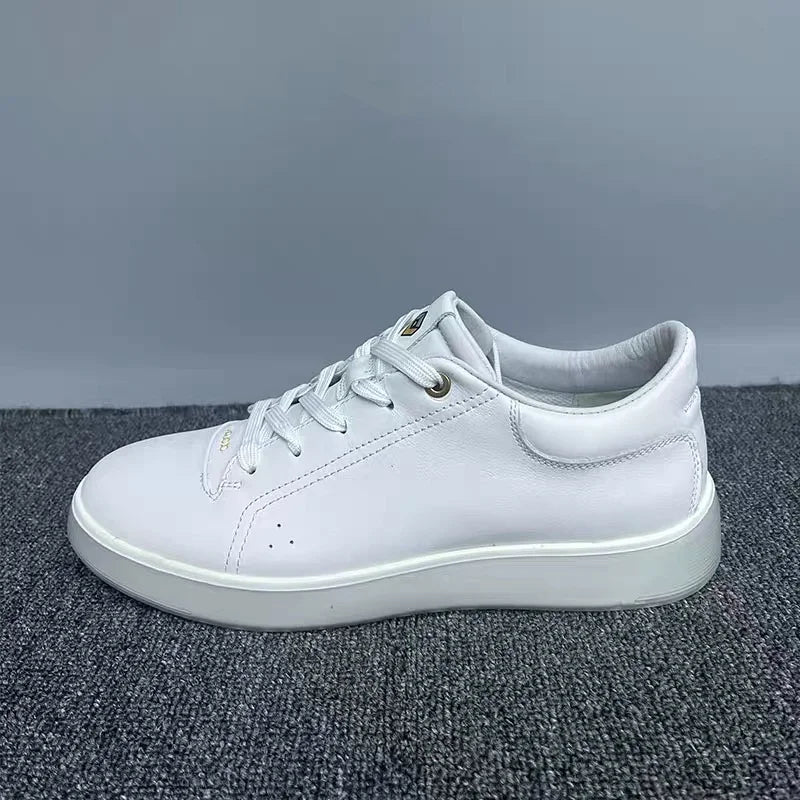 Skateboard Mens Shoes Genuine Leather Sneakers Casual Fashion Outdoor Running Sports Hiking Designer Luxury Mens Shoes