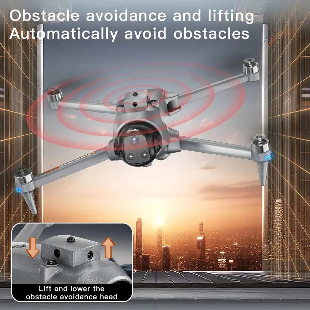 AE20 Drone Vocation GPS Return Lifting Airdrop 3km 25min Battery Voice broadcast Intelligent Positioning Remote Control Aircraft