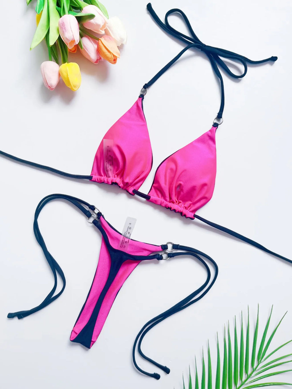 RUOTONSEPT 2026 New Sexy SolidBandage Bikini Set Women's Swimsuit Two-piece Triangle Swimwear Bathing Suit Brazilian Biquinis