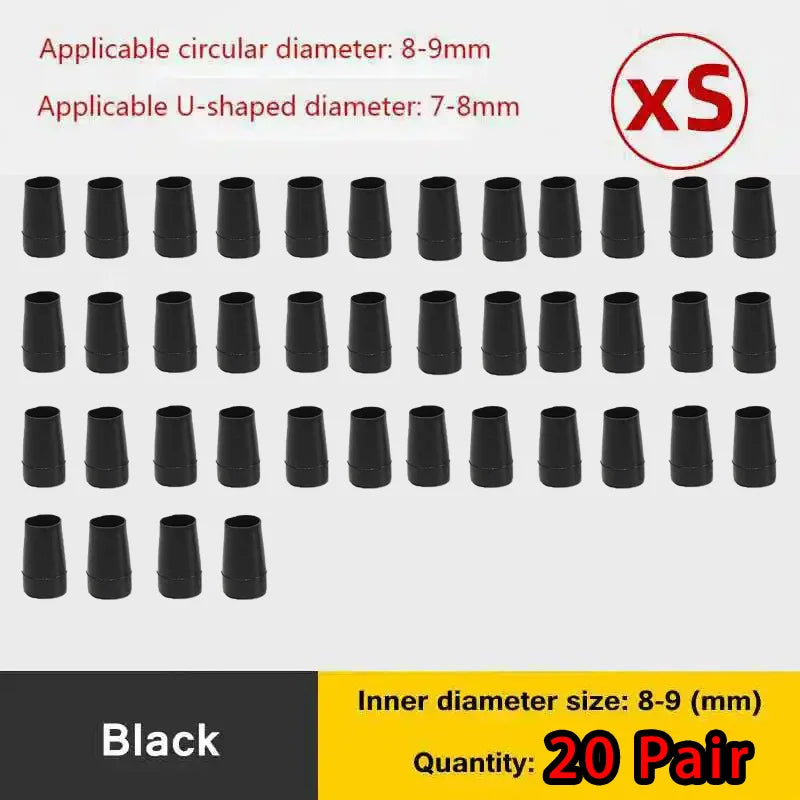 Thin Heel Protector Silicone Non-slip Wearable Heel Cover Round Woman High Heels Protective Cover TPU/PVC Material Soft Damping