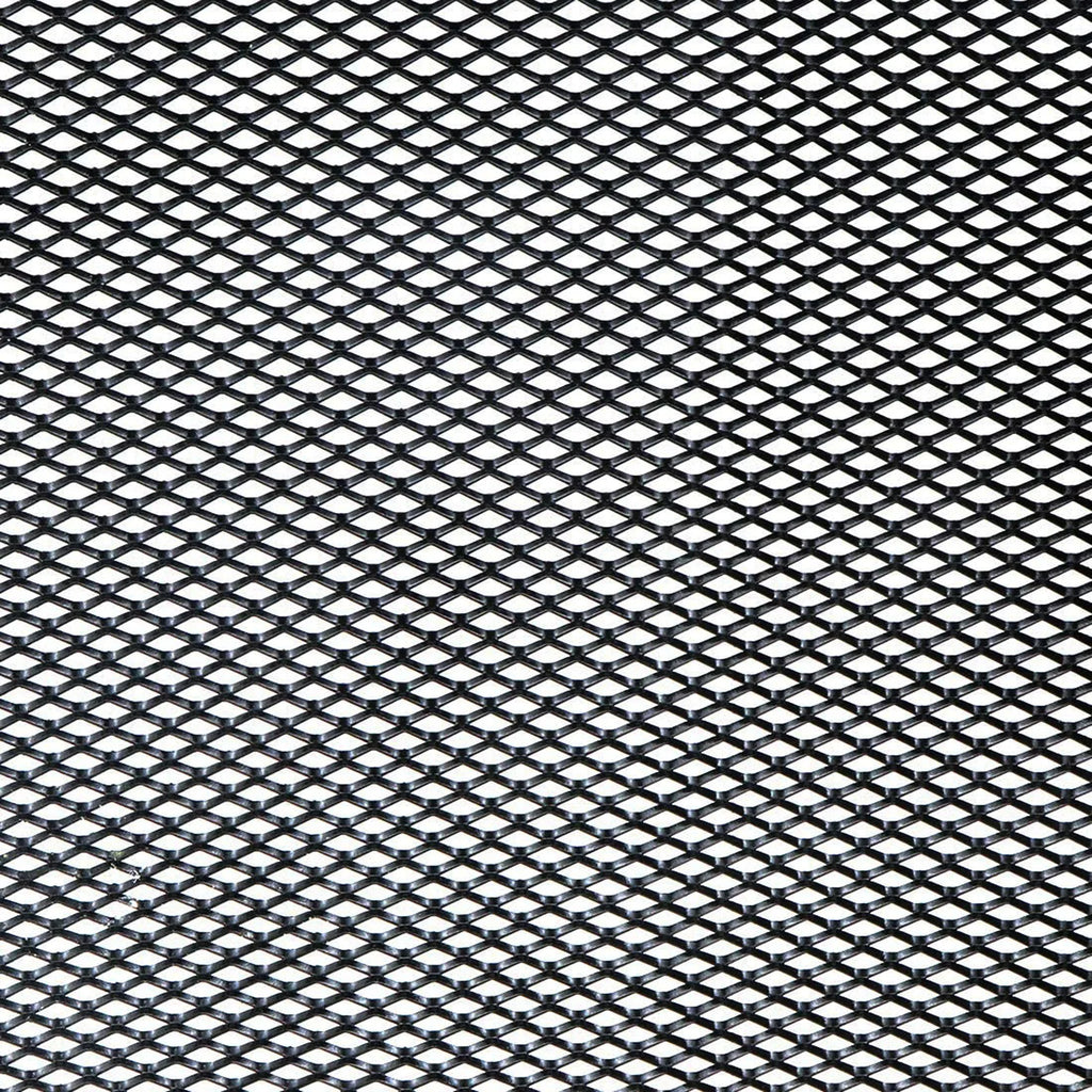 New Black Painted Aluminum Alloy Grille Mesh Roll Automotive Grille Insert Bumper Rhombic Hole Black Car Grill Mesh Sheet