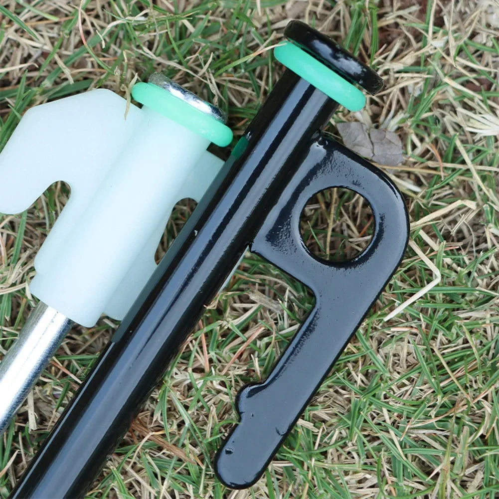 Multifunctional Outdoor Nail O-Type Silicone Luminous Ring Camping Fishing Safety Warning Supplies Camping Accessories
