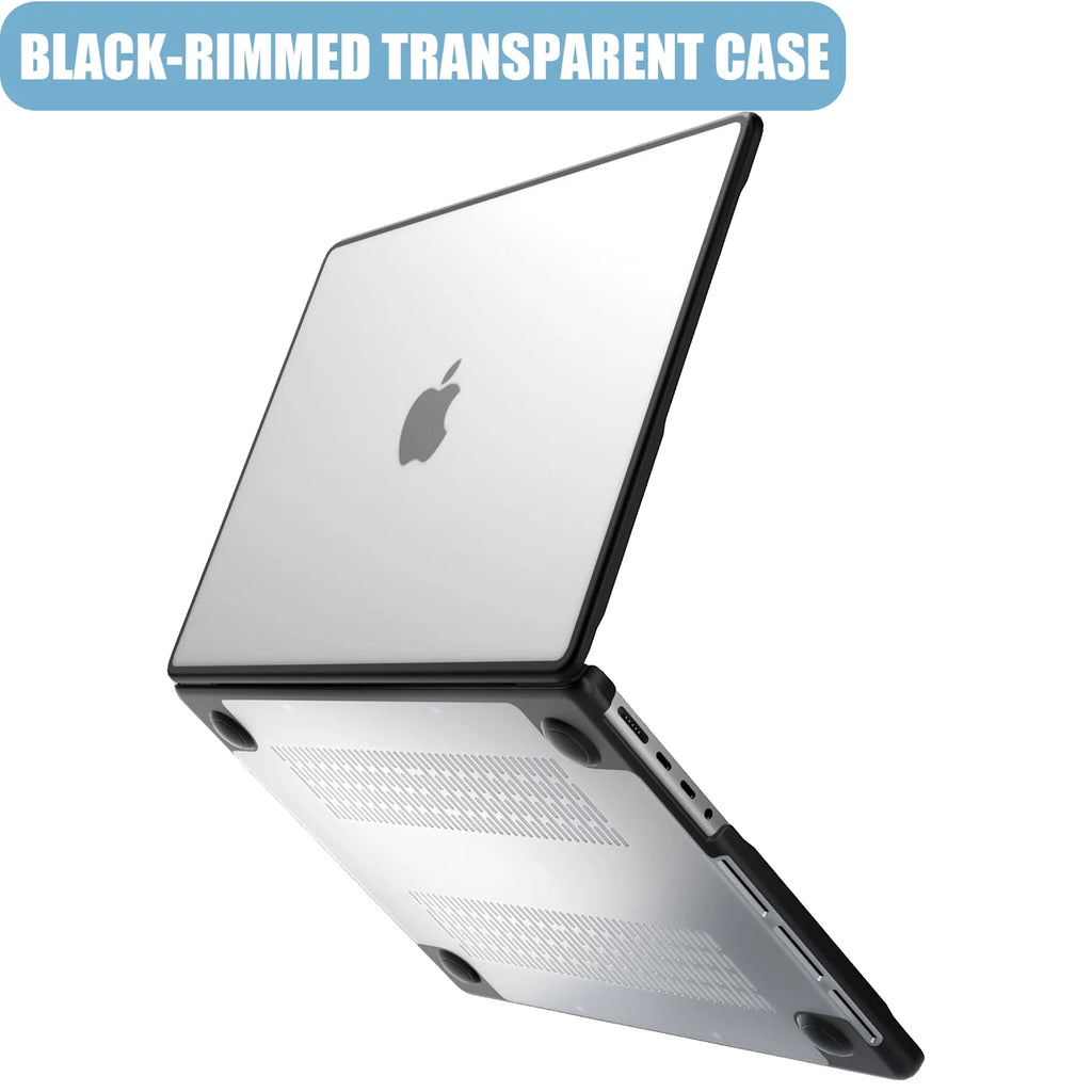 [MacBook Air 13 Case] TPU Soft Edge 2025 M4 Laptop Case For MacBook Air 15.3,Air 13.6 Case M4 M3 M2 For Macbook Pro 14'' M5 2025