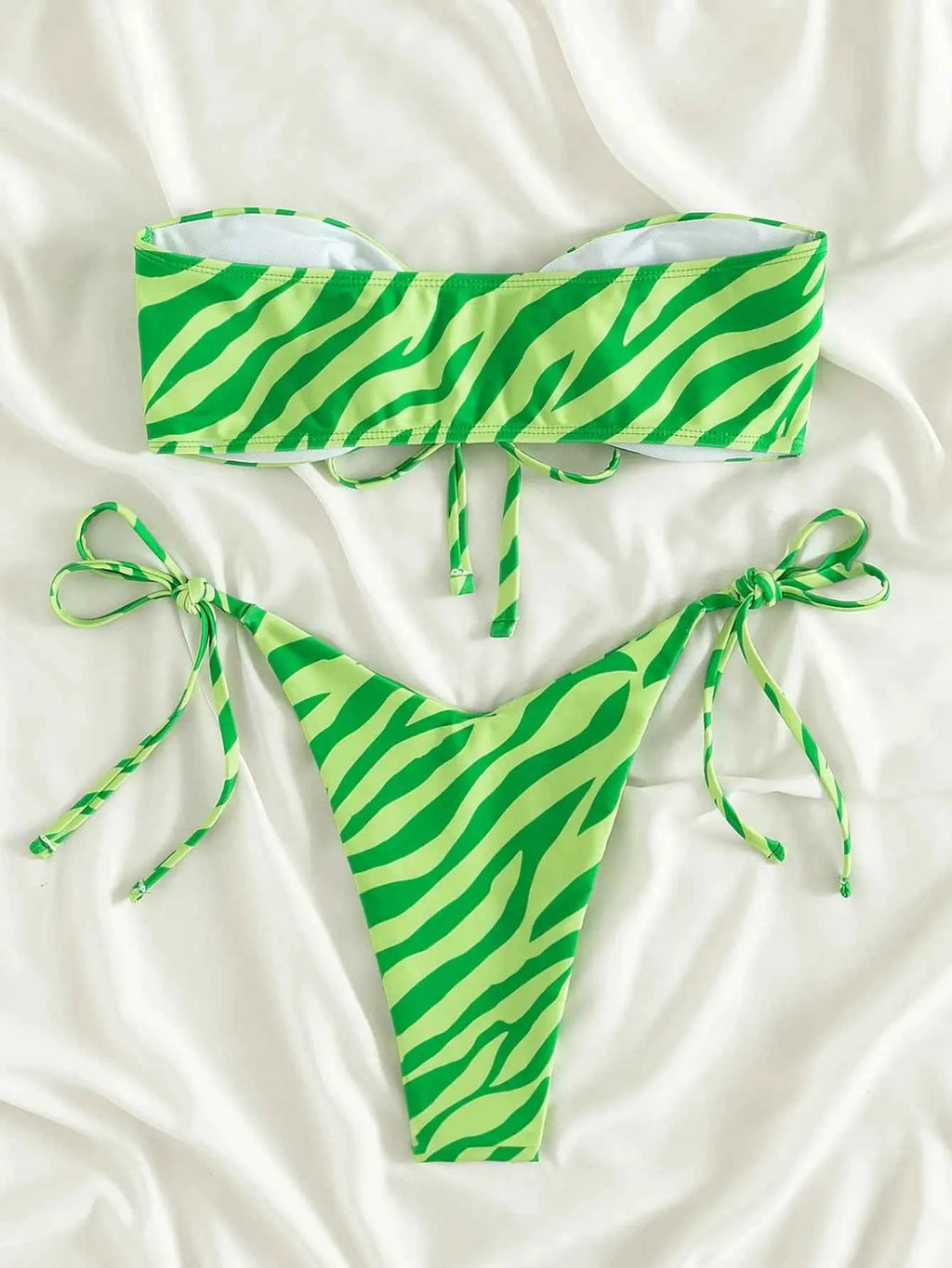 ZTVitality Zebra Bikini Print Sexy Bikinis 2023 New Arrival Padded Bra Bandage Low Waist Swimsuit Female Swimwear Women Biquini