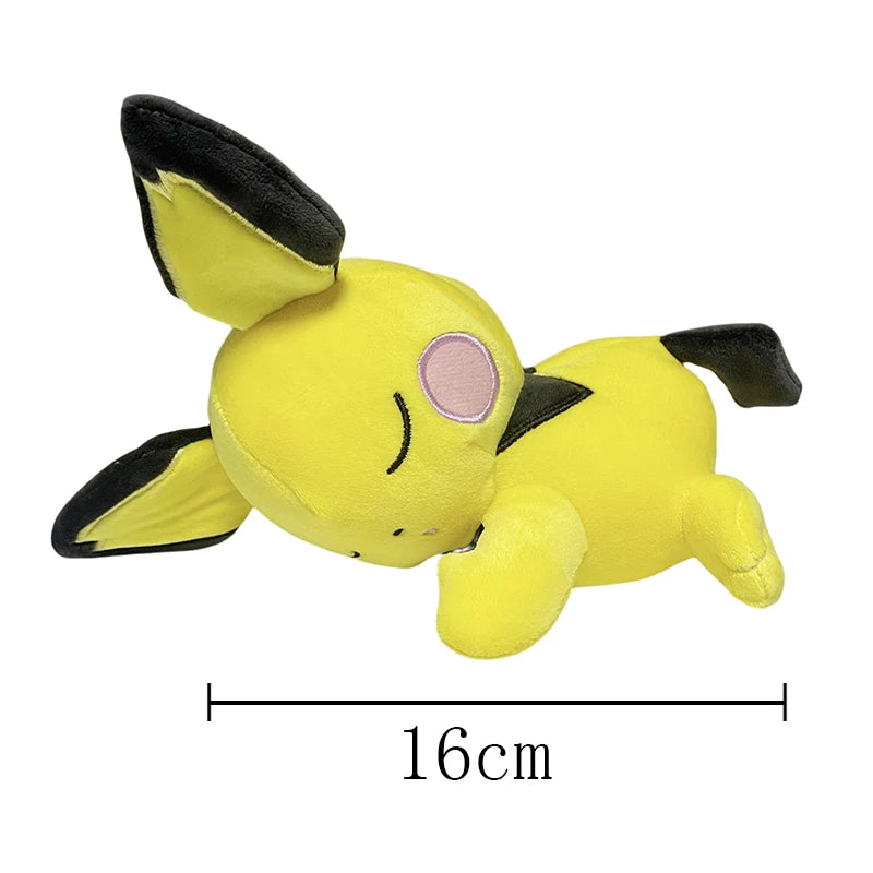 New Pokemon Snivy Abra Treecko Plush Kawaii Eevee Charizard Pikachu Genger Jirachi Blastoise Doll Aerodactyl Wholesale Gifts