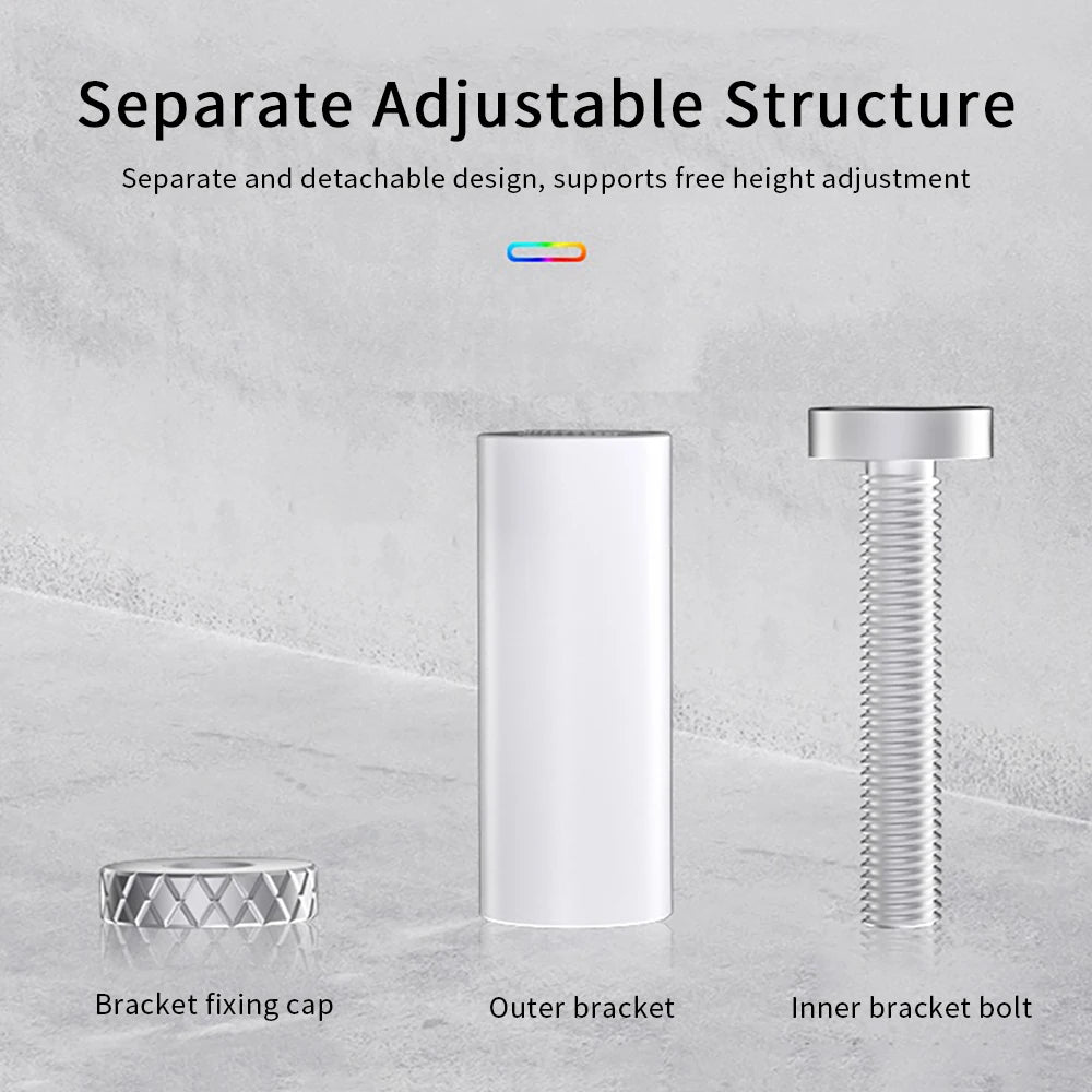 ARGB Graphics Card GPU Holder Adjustable Vertical Telescopic Rotating GPU Bracket Stand Aluminum Support GPU Video Card Holder