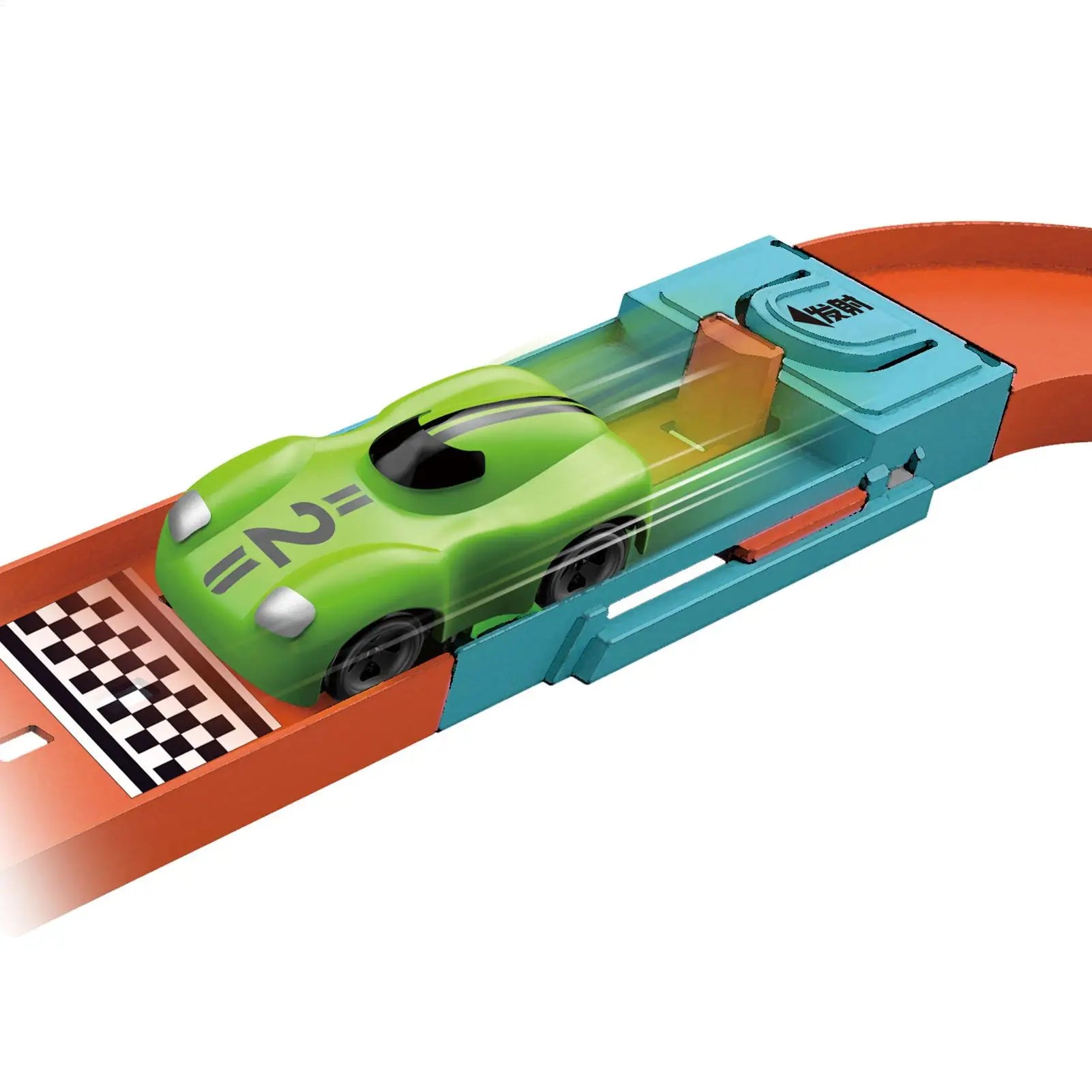 Racing Rail Car Toys Children Garage Catapult Sports Track Game Toys Kids Building Parking Baby Lot Gas Station DIY Winding Road