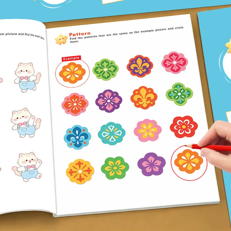 Kids Observation Skills Workbook: Find the Exact Same Picture – Fun Matching Games for Ages 3-6