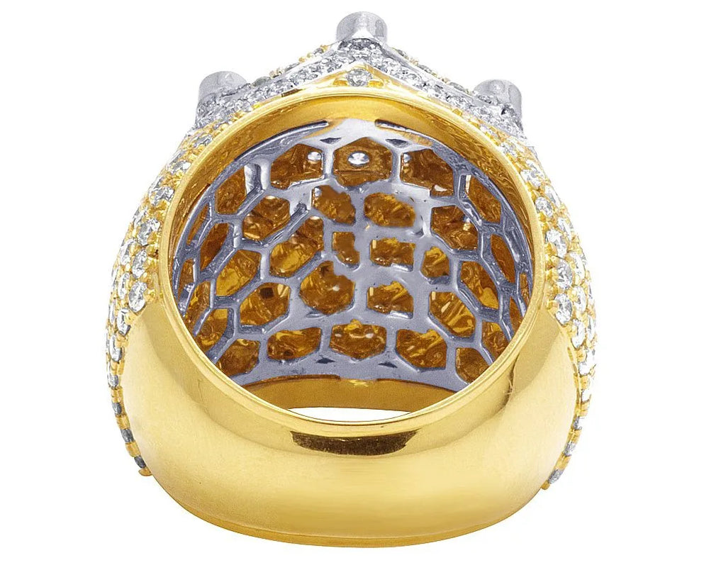 High on Demand Luxury Moissanite Cocktail Ring for Men Women Wedding Concert Club and Street Fashion Available at Price