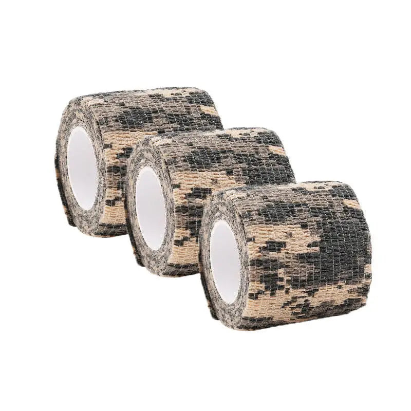 1pc Camouflage Invisible Tape Camo Form Reusable Self Cling Camo Hunting Rifle Fabric Tape Wrap Outdoor Camping Accessories