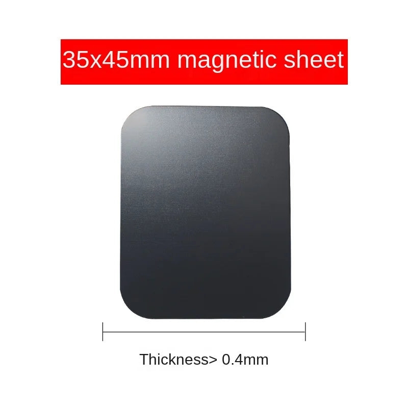 Magnetic Metal Plate For Car Phone Holder Universal Iron Sheet Disk Sticker Mount Mobile Phone Magnet Stand For IPhone